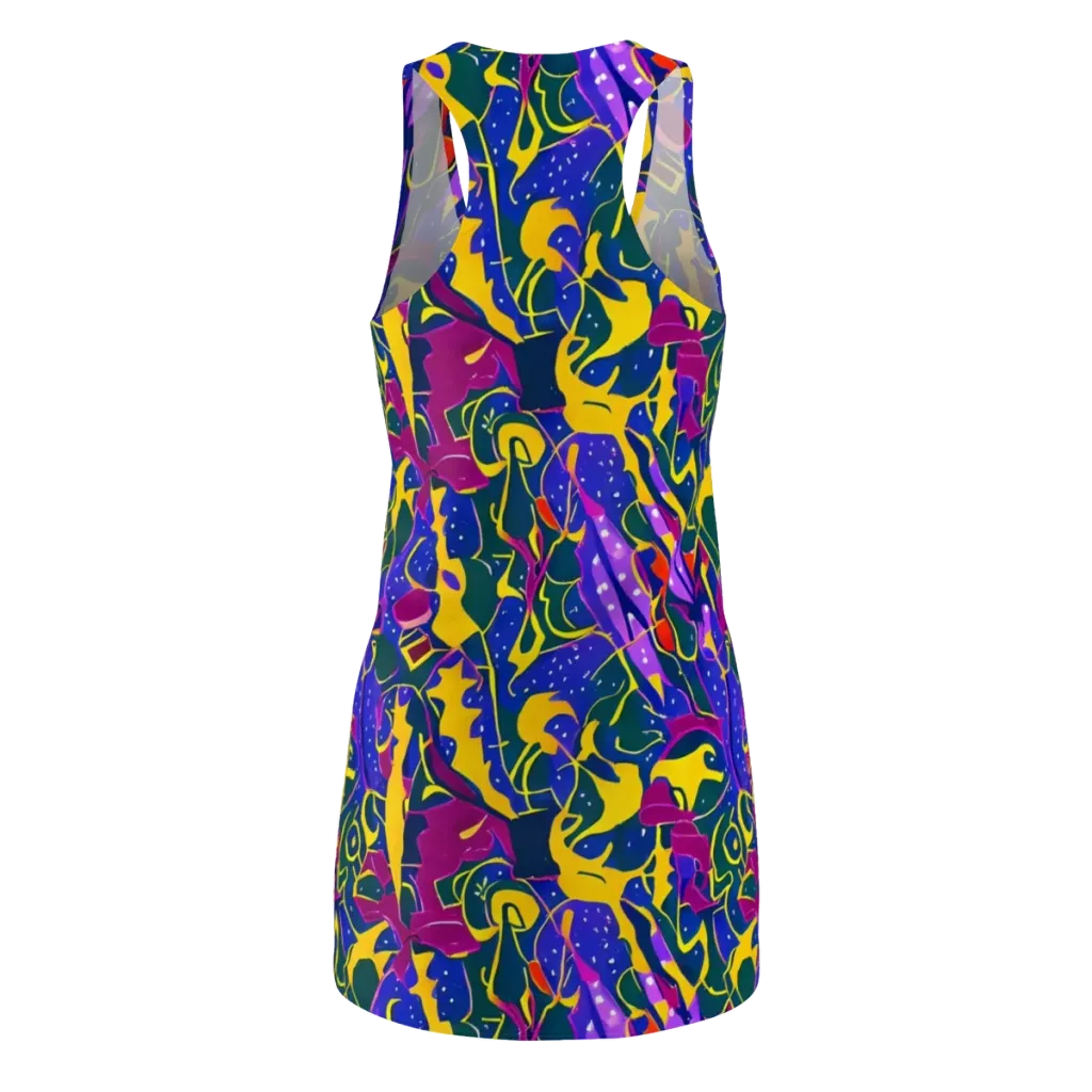 Afterdark Color on Racerback Dress — Back