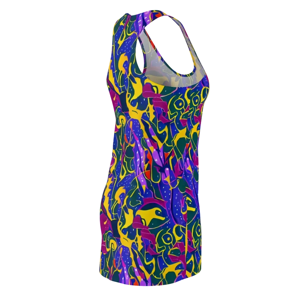 Afterdark Color on Racerback Dress — Back Side