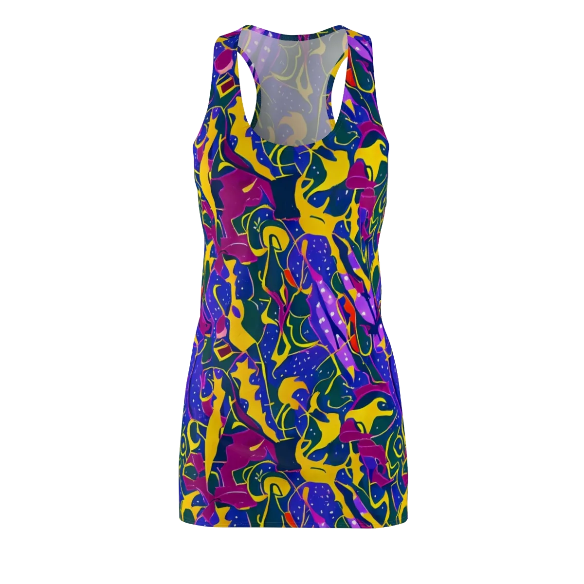 Afterdark Color on Racerback Dress — Front