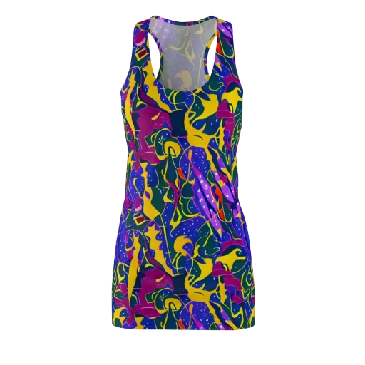 Afterdark Color on a Racerback Dress