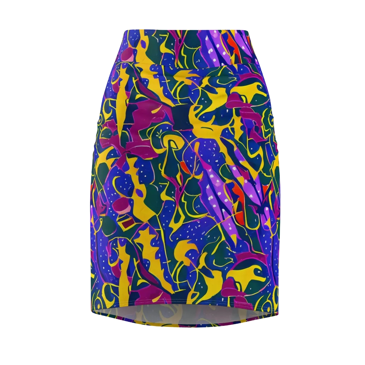 Afterdark Color on Pencil Skirt — Front