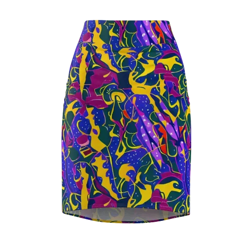Afterdark Color on a Pencil Skirt