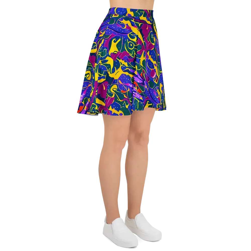 Afterdark Color on Skater Skirt — Right