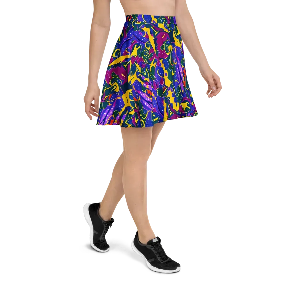 Afterdark Color on Skater Skirt — Right