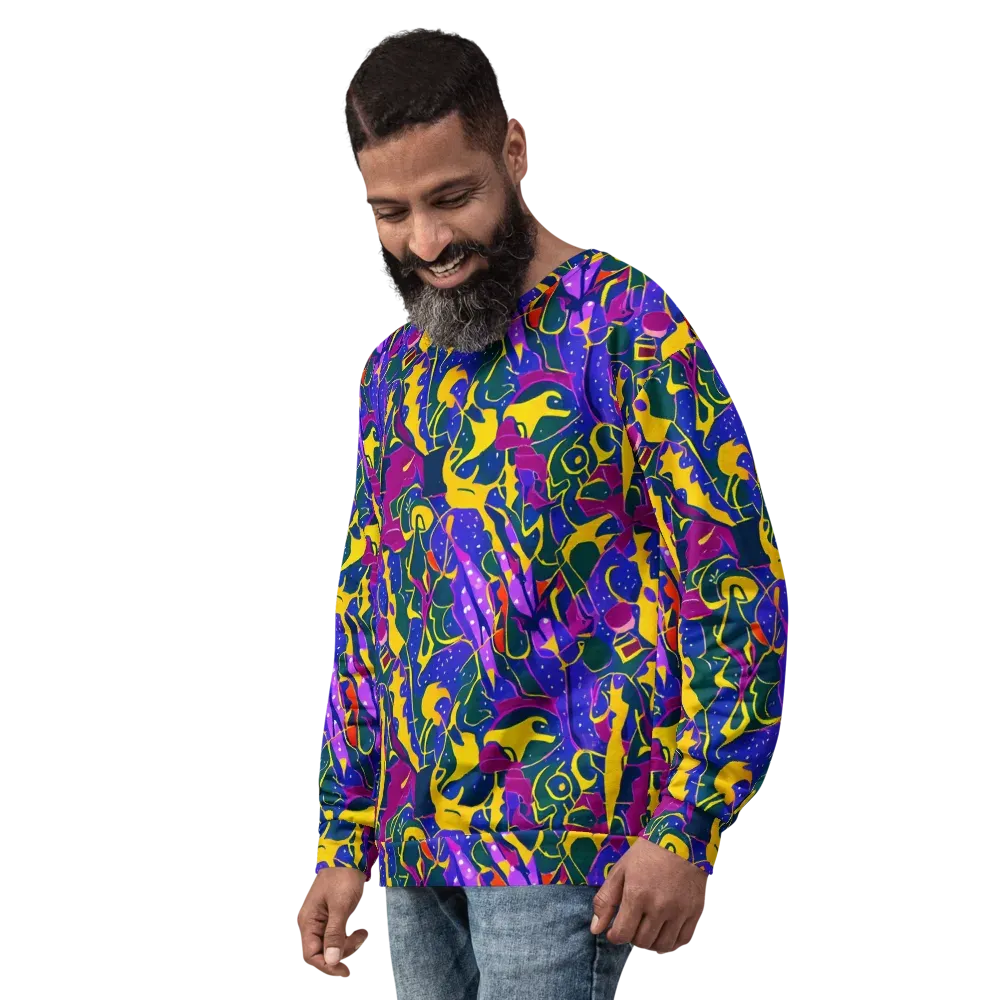 Afterdark Color on Sweatshirt — Left Front