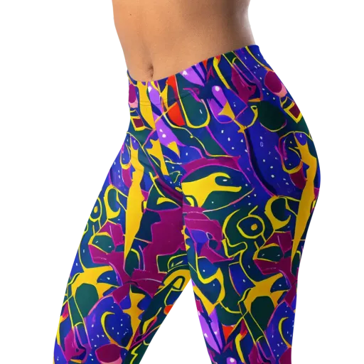 Afterdark Color on a Leggings