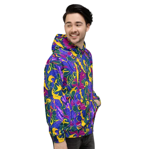 Afterdark Color on a Hoodie