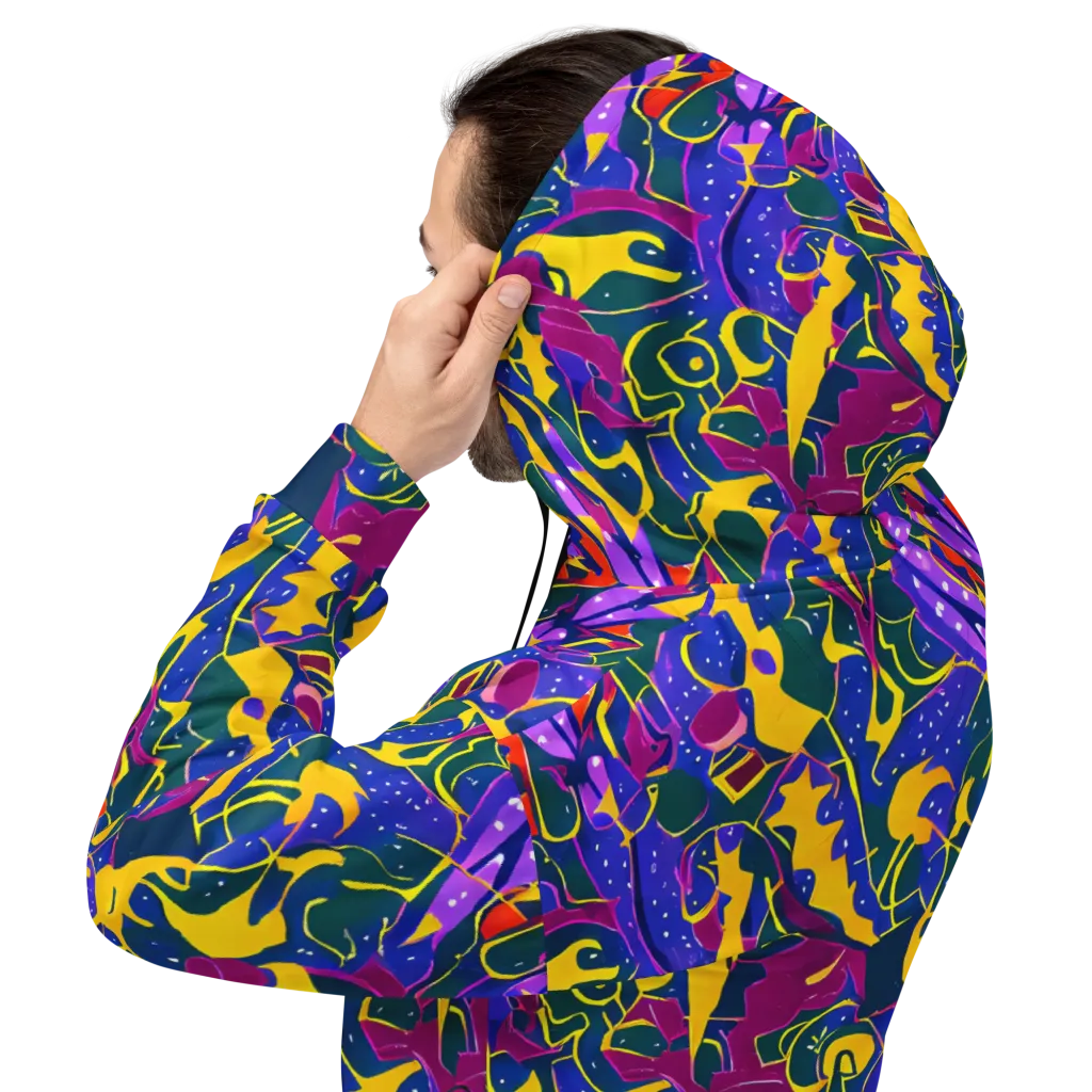 Afterdark Color on Hoodie — Back