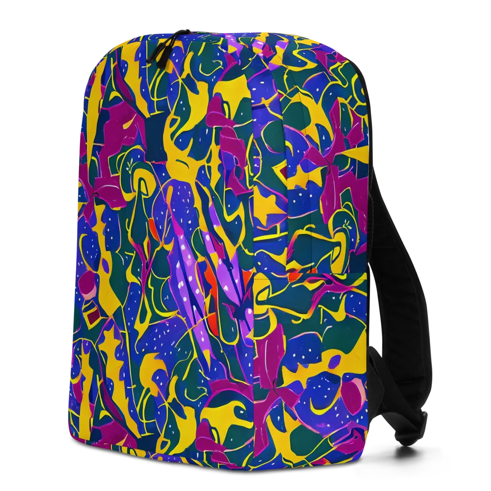 Afterdark Color on Minimalist Backpack — Left