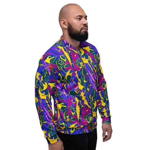 Afterdark Color on a Bomber Jacket