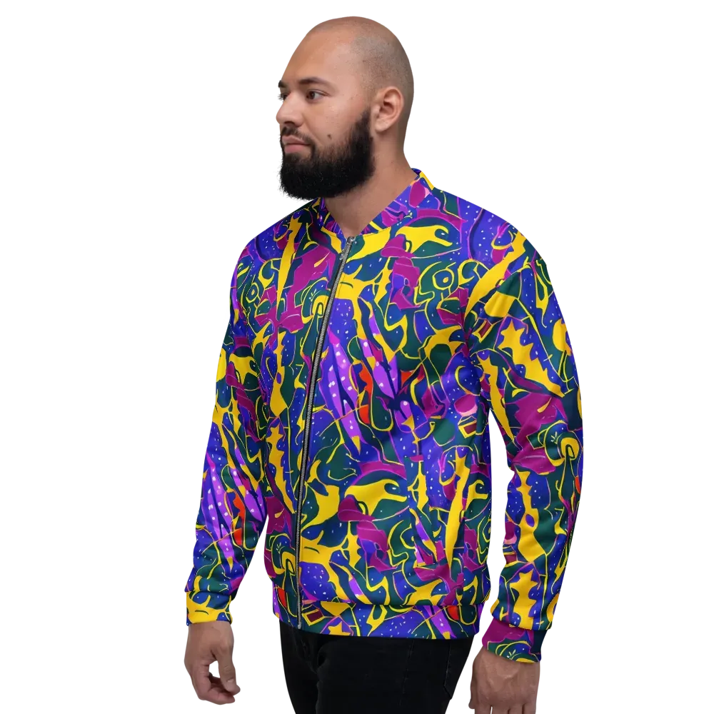 Afterdark Color on Bomber Jacket — Left