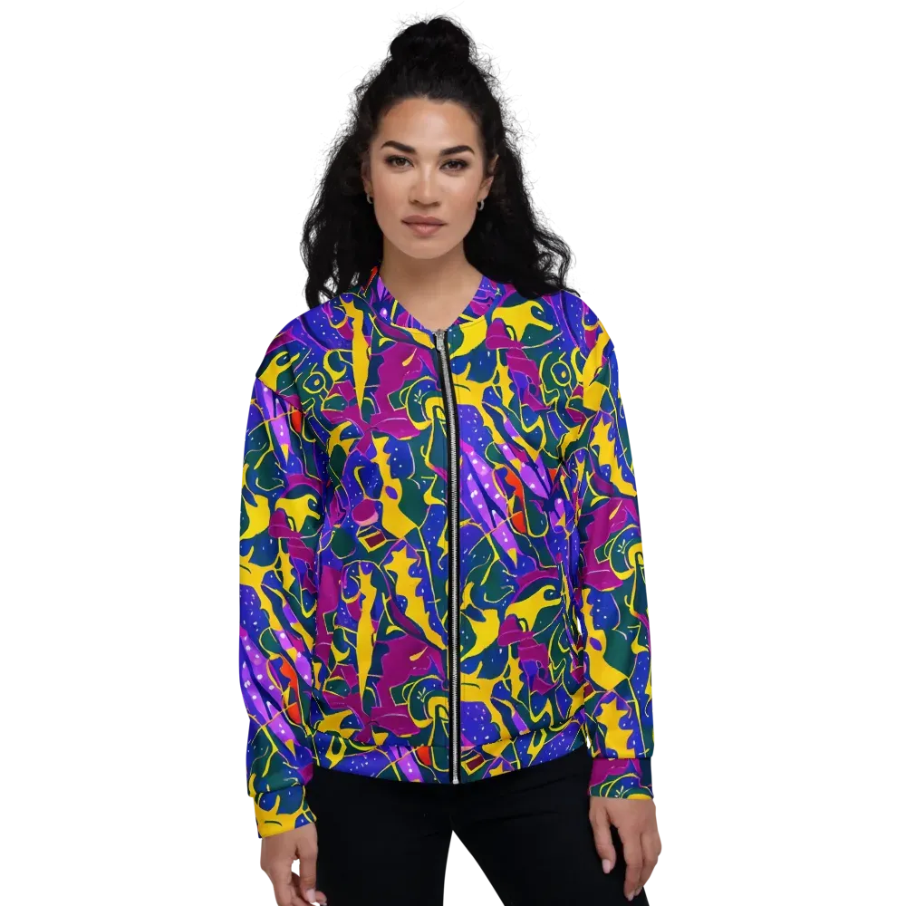 Afterdark Color on Bomber Jacket — Front