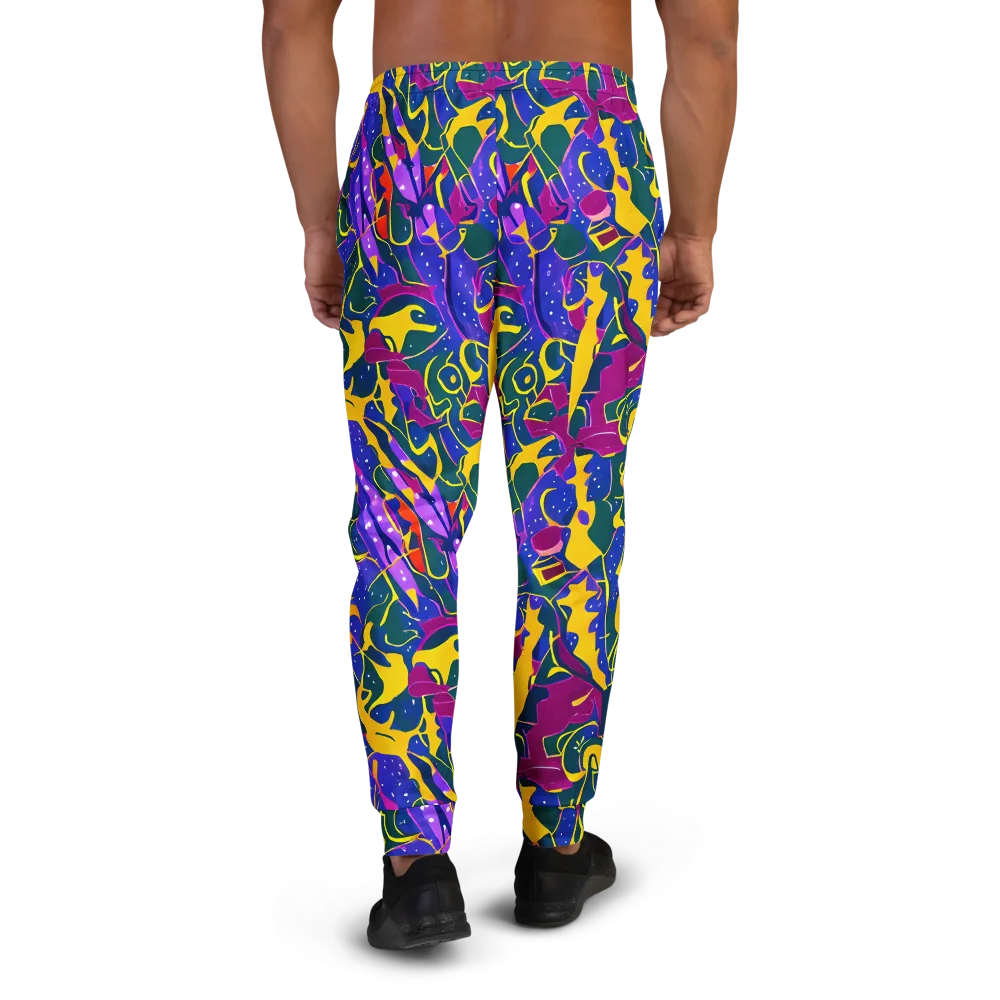 Afterdark Color on Men's Joggers — Back