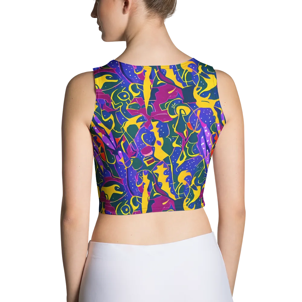Afterdark Color on Crop Top — Back