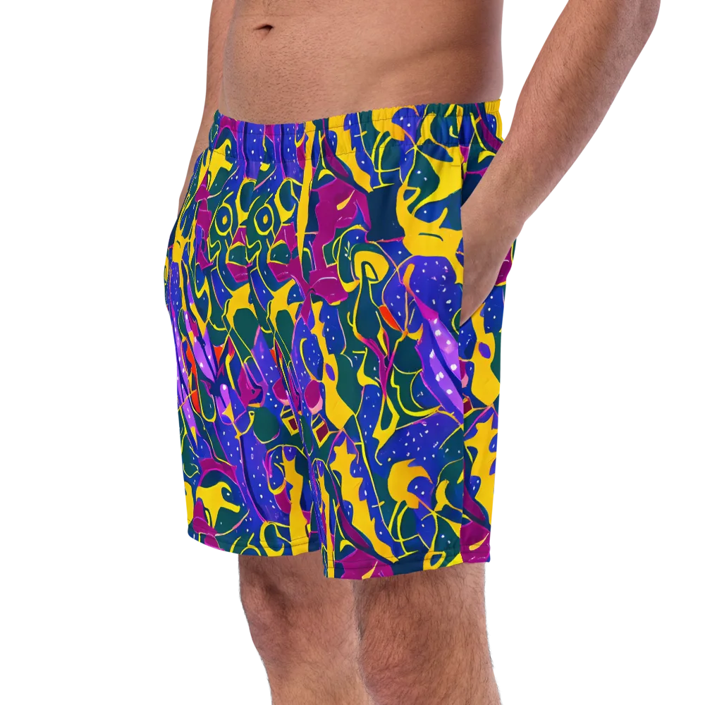 Afterdark Color on Swim Trunks — Left Front