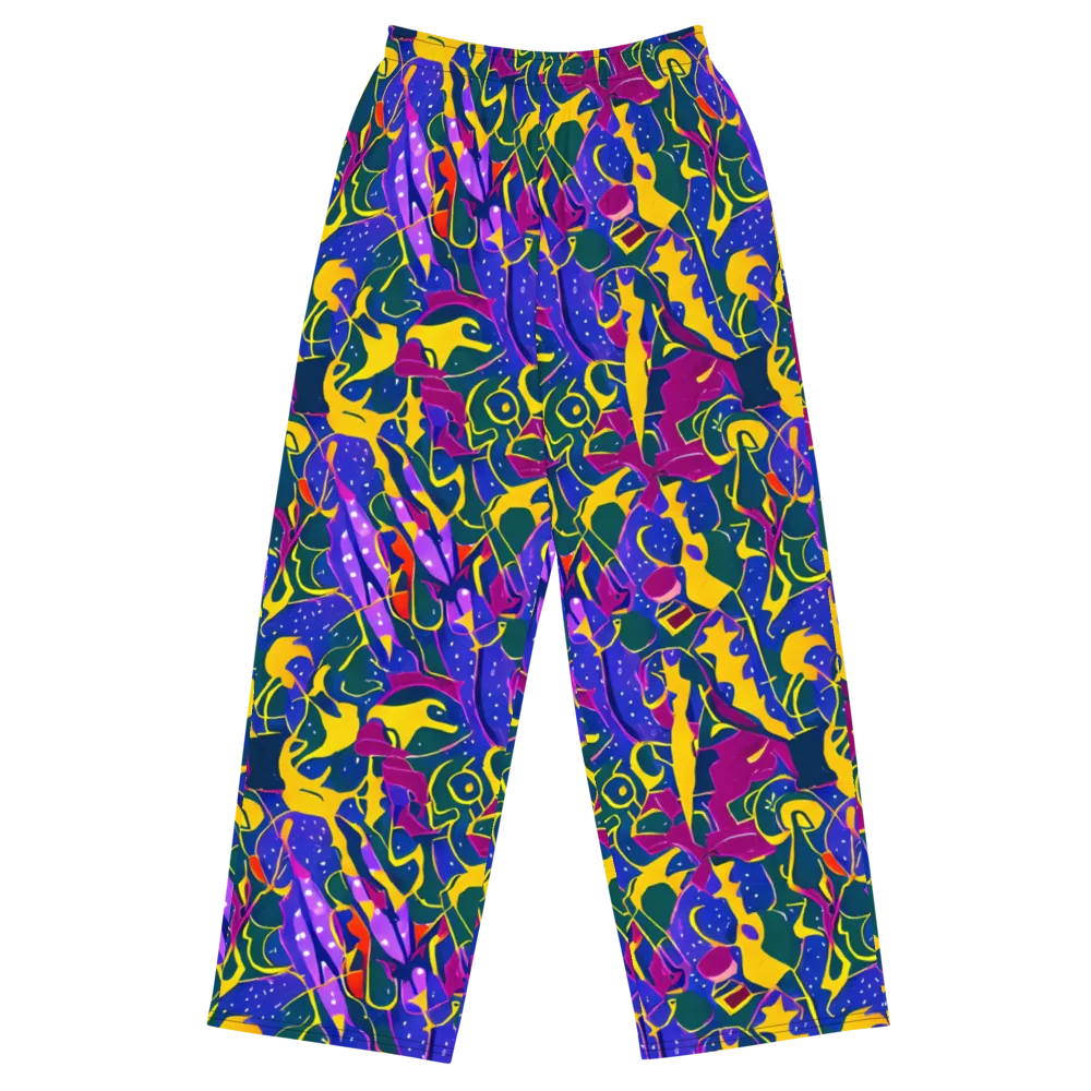 Afterdark Color on Wide-Leg Pants — Front