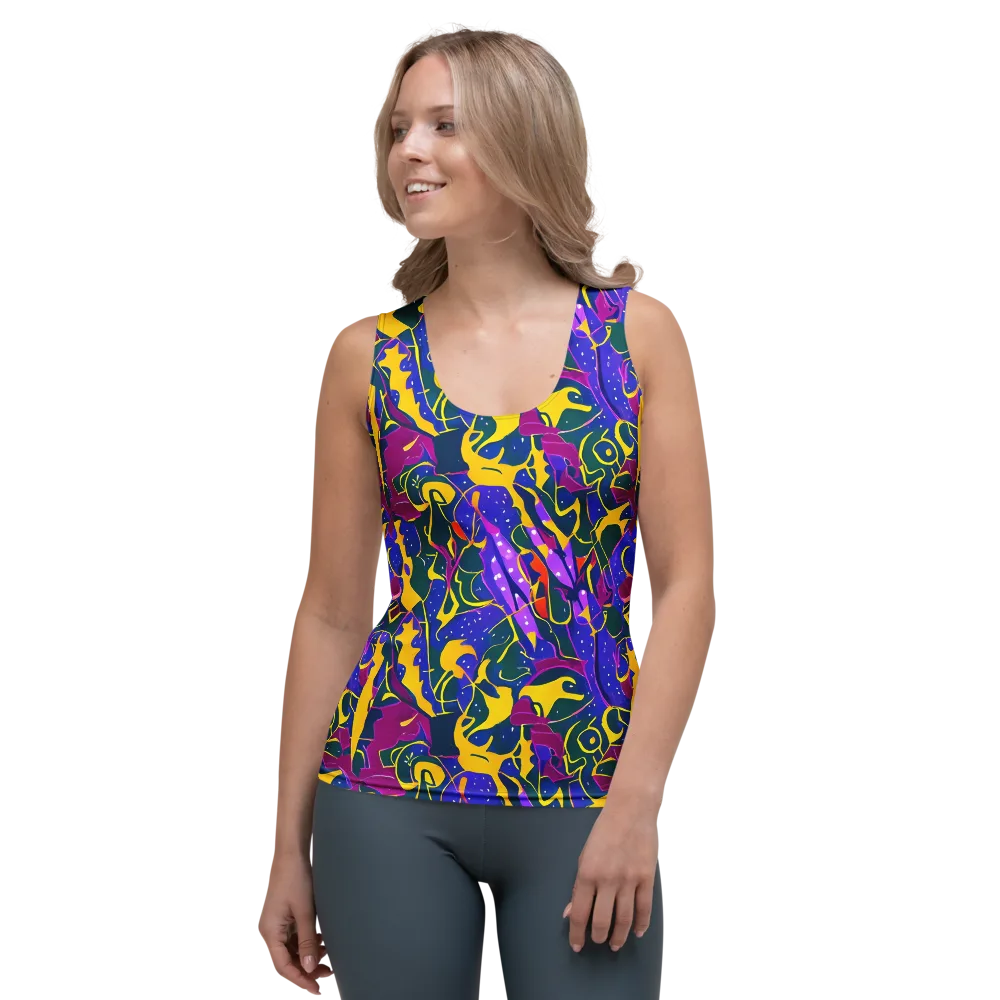 Afterdark Color on Women's Tank Top — Front