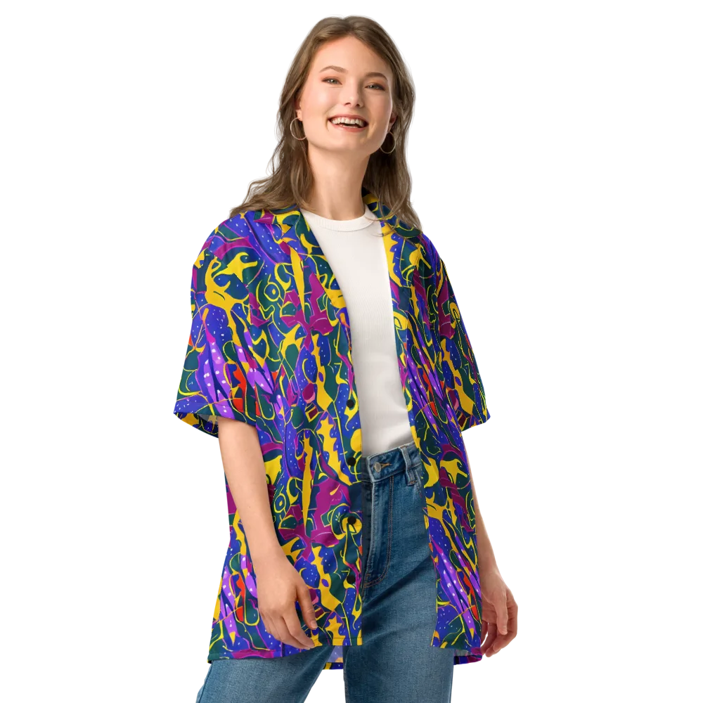 Afterdark Color on Button Shirt — Front