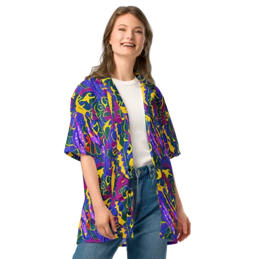 Afterdark Color on a Button Shirt