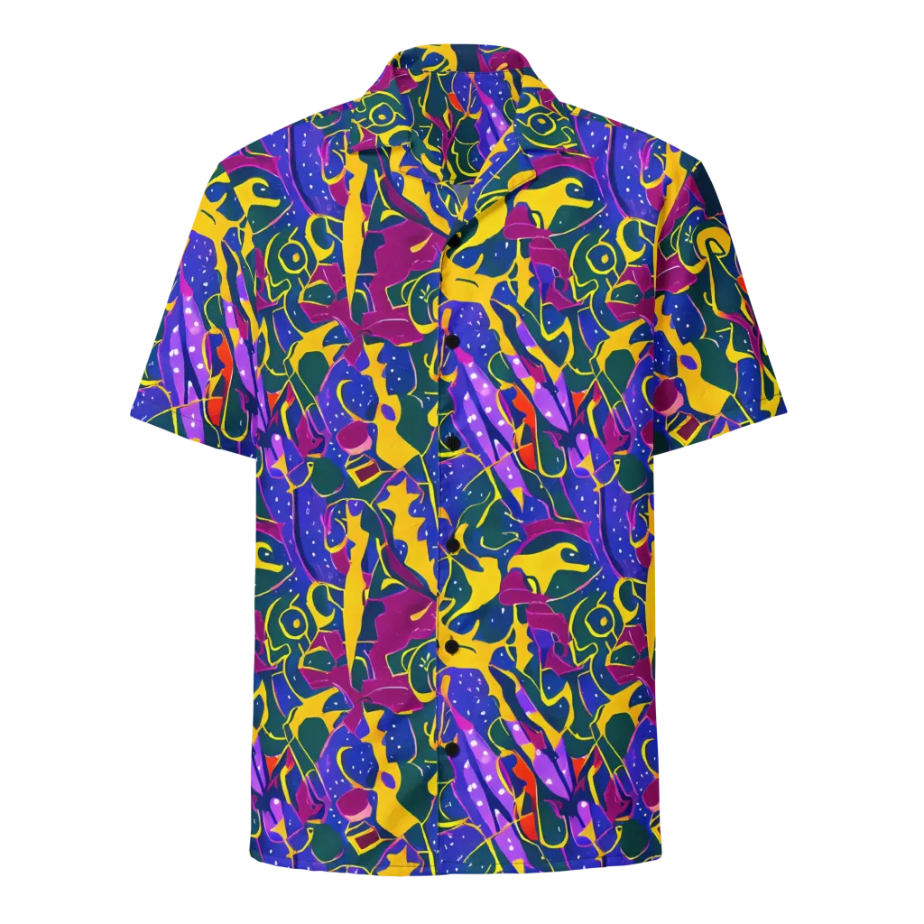 Afterdark Color on Button Shirt — Front