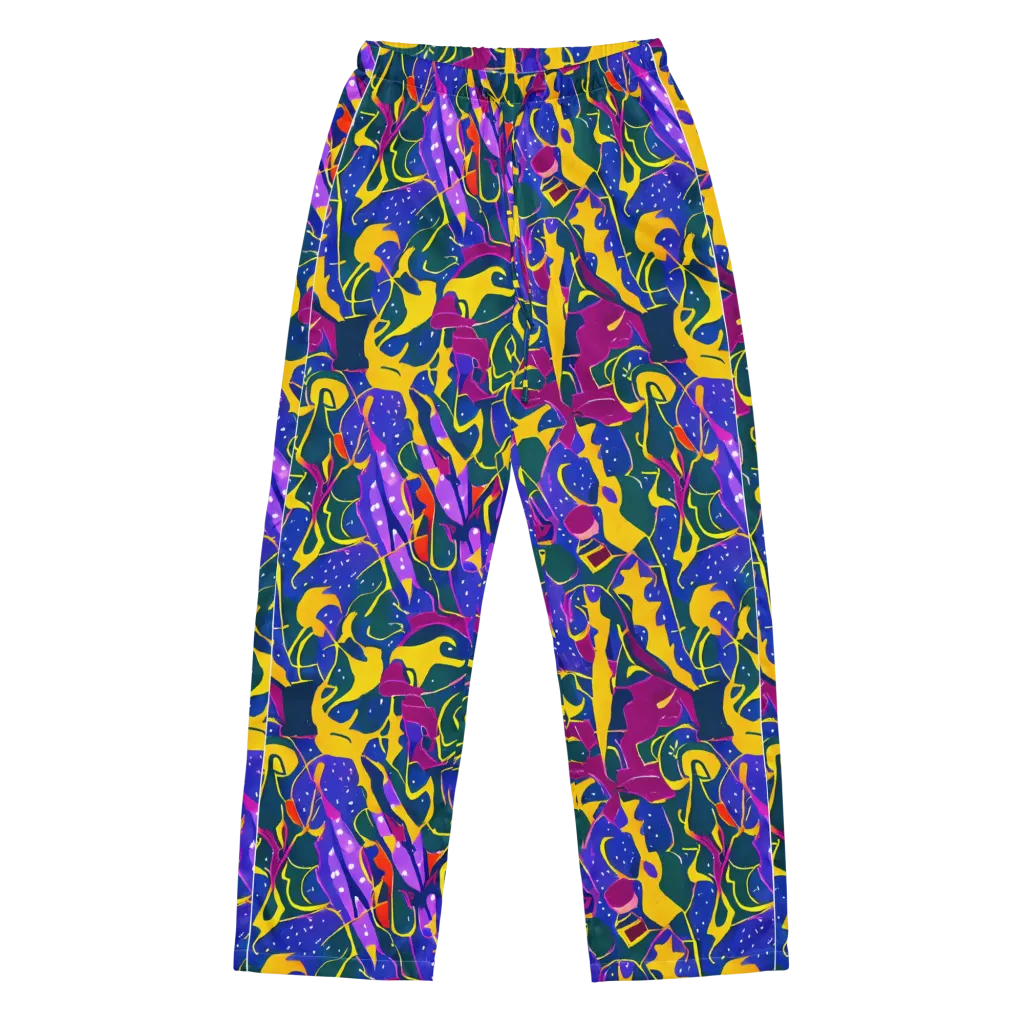 Afterdark Color on Women's Pajama Pants — Front