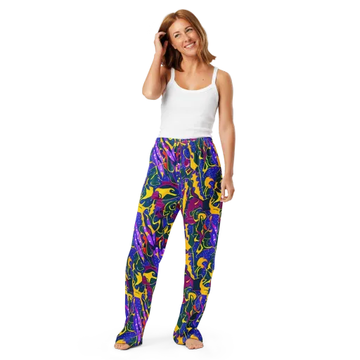 Afterdark Color on a Women's Pajama Pants