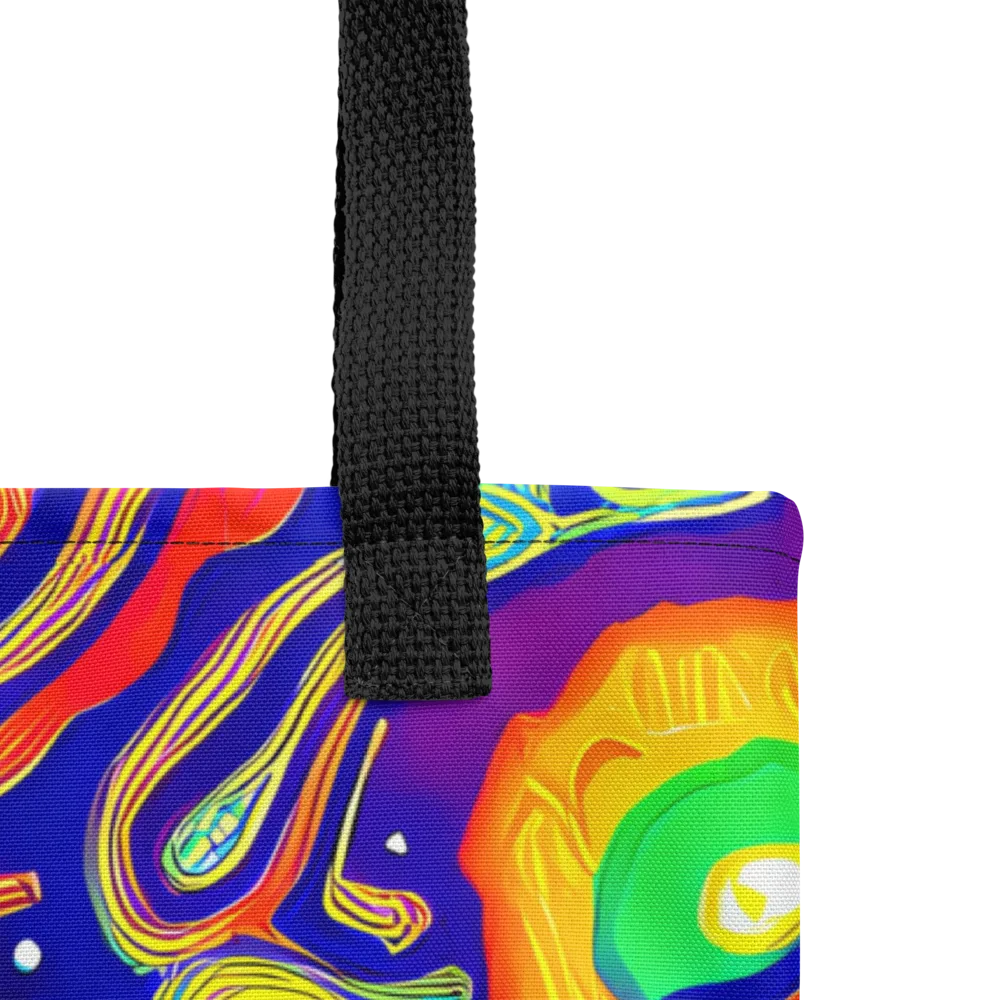Aubergine Inferno on Tote Bag — Product details