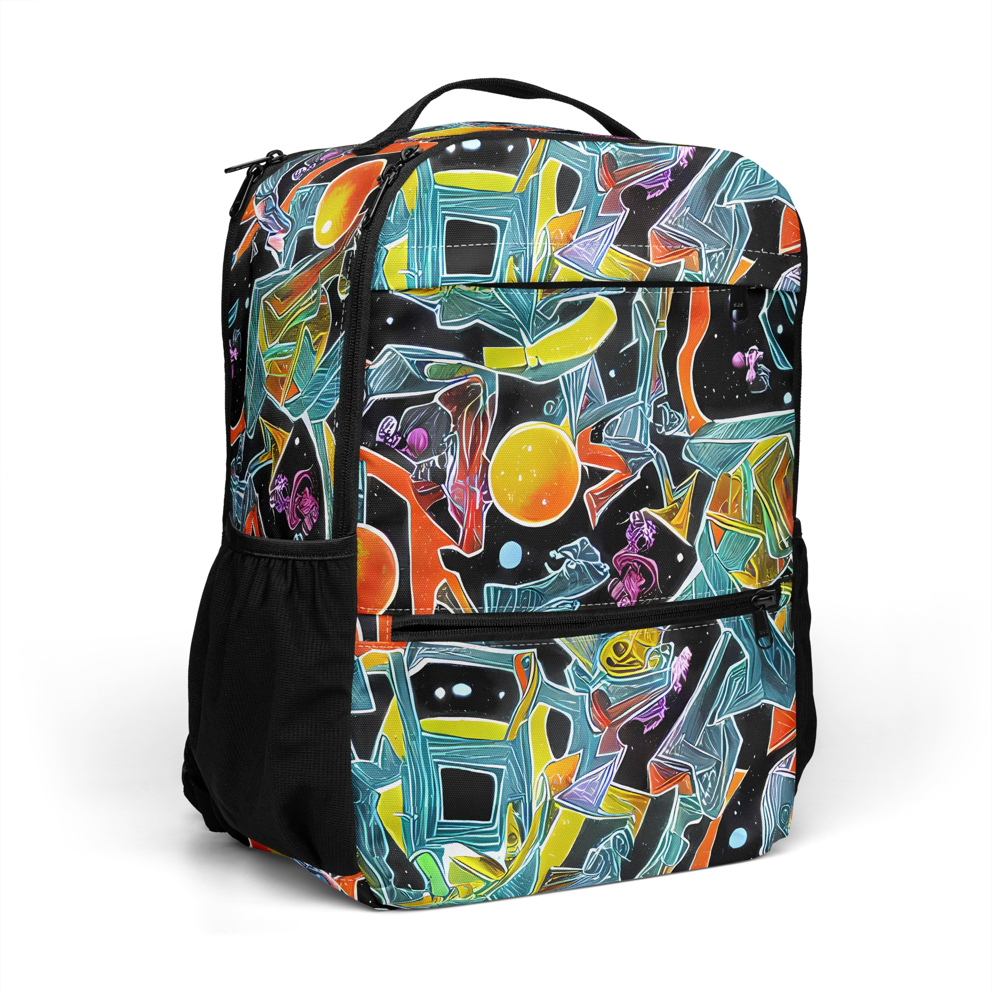 Lunar Collision on Utility Backpack — Right Front