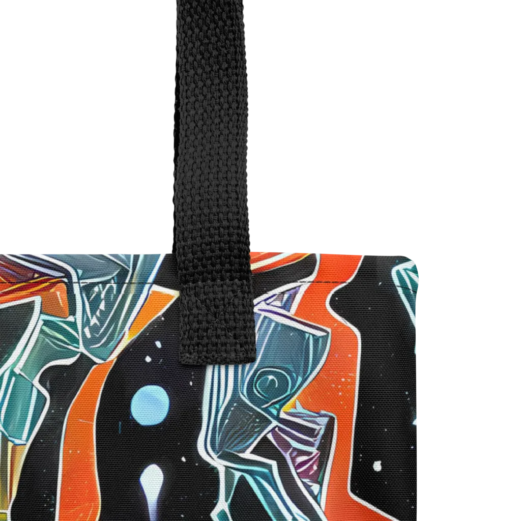 Lunar Collision on Tote Bag — Product details