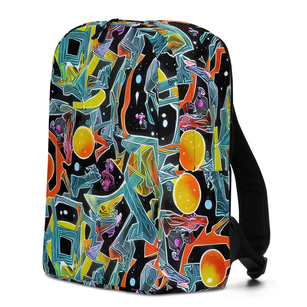 Lunar Collision on Minimalist Backpack — Left