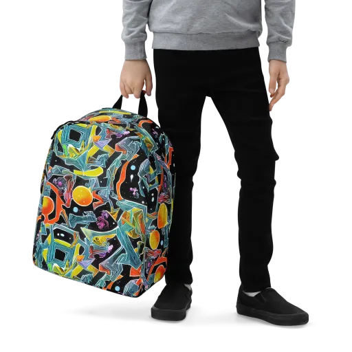 Lunar Collision on a Minimalist Backpack