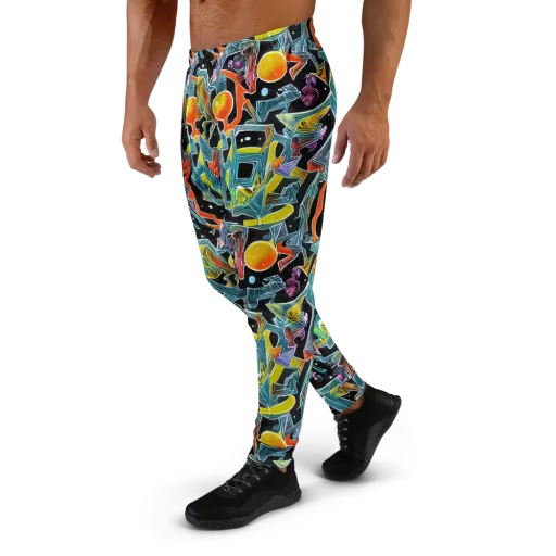 Lunar Collision on a Men's Joggers
