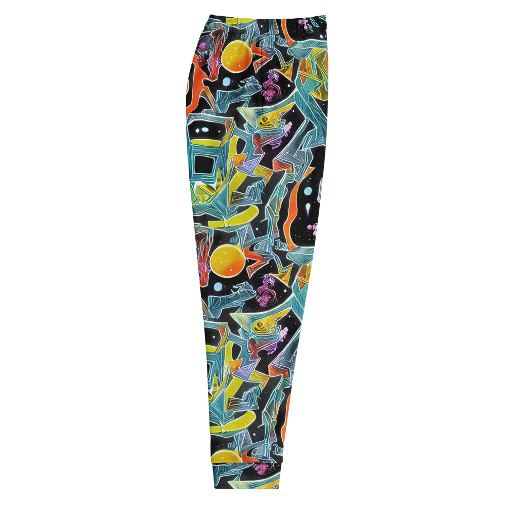 Lunar Collision on Men's Joggers — Right