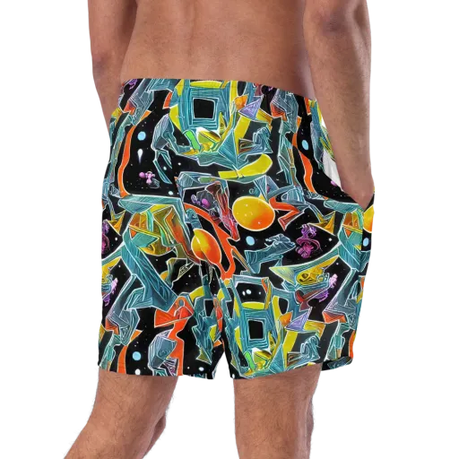 Lunar Collision on a Swim Trunks