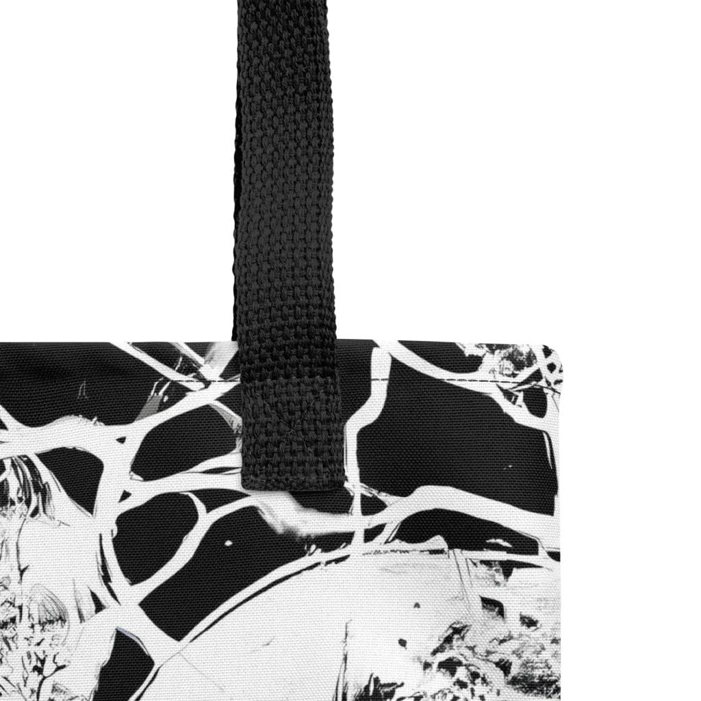 Black Lace Riot on Tote Bag — Product details