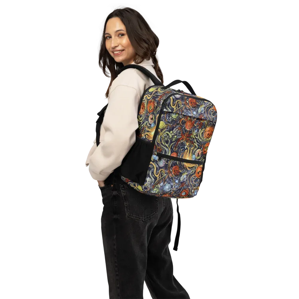 Astral Anarchy on Utility Backpack — Back