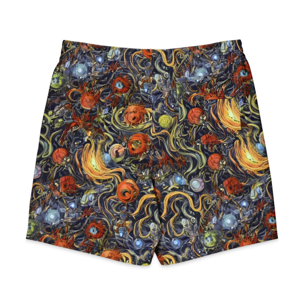 Astral Anarchy on Men's Board Shorts — Back