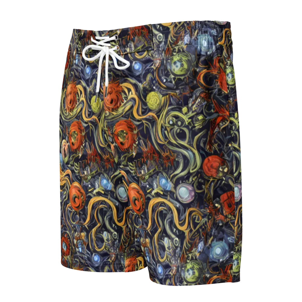 Astral Anarchy on Men's Board Shorts — Front