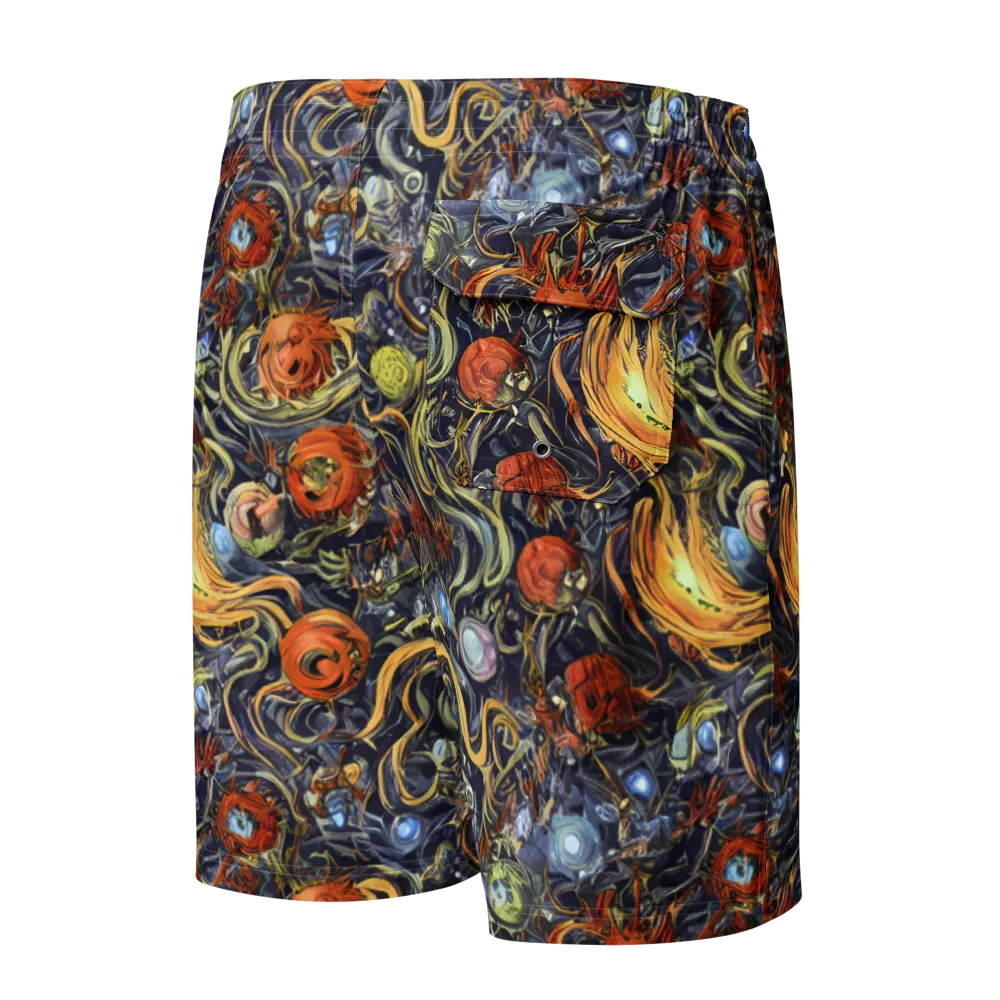 Astral Anarchy on Men's Board Shorts — Back