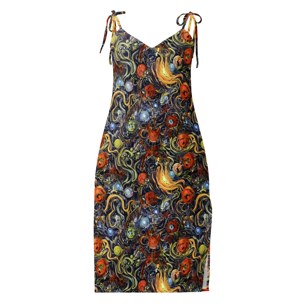 Astral Anarchy on Slip Dress — Front
