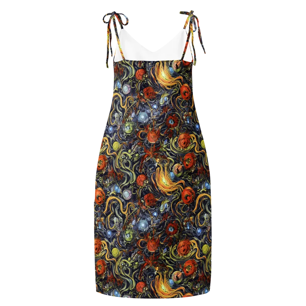 Astral Anarchy on Slip Dress — Back