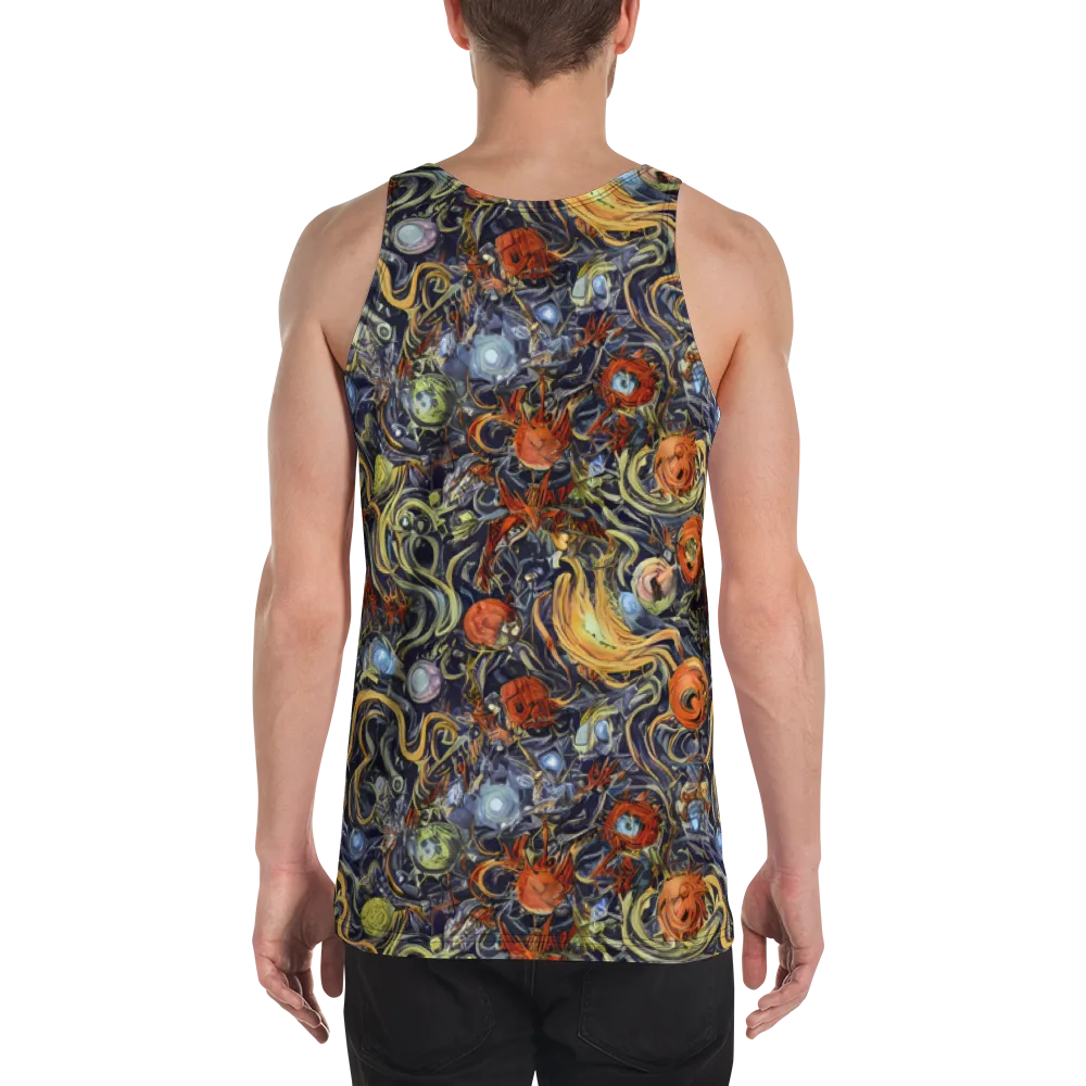 Astral Anarchy on Men's Tank Top — Back