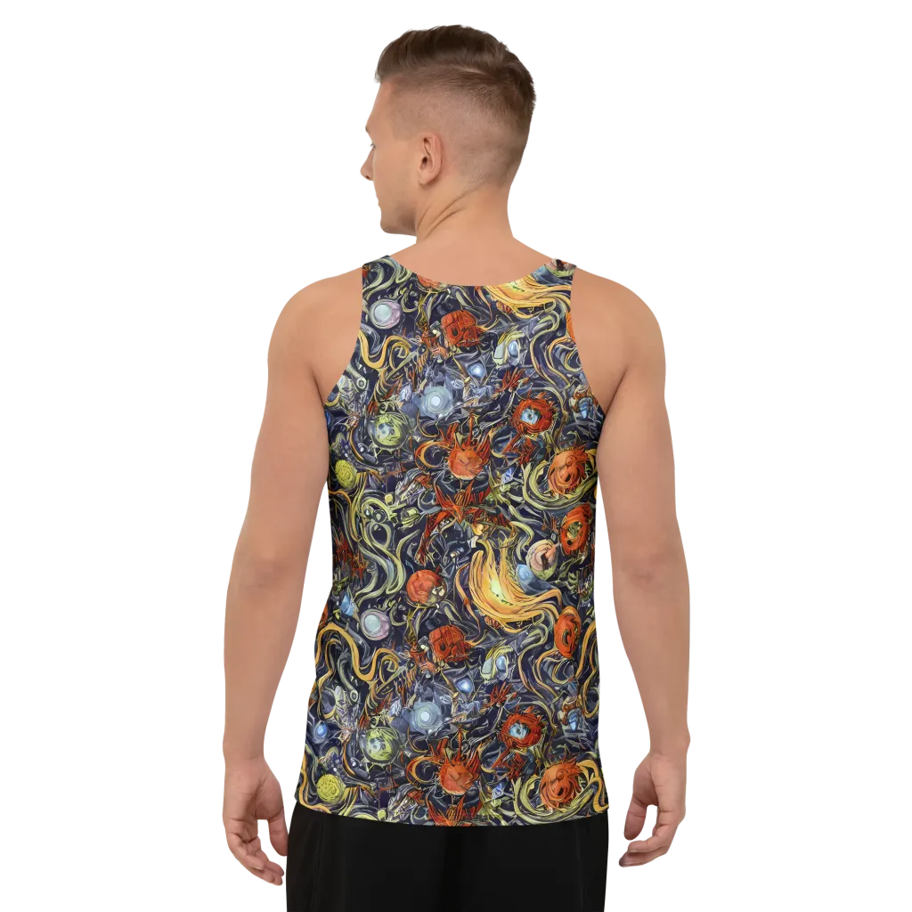 Astral Anarchy on Men's Tank Top — Back