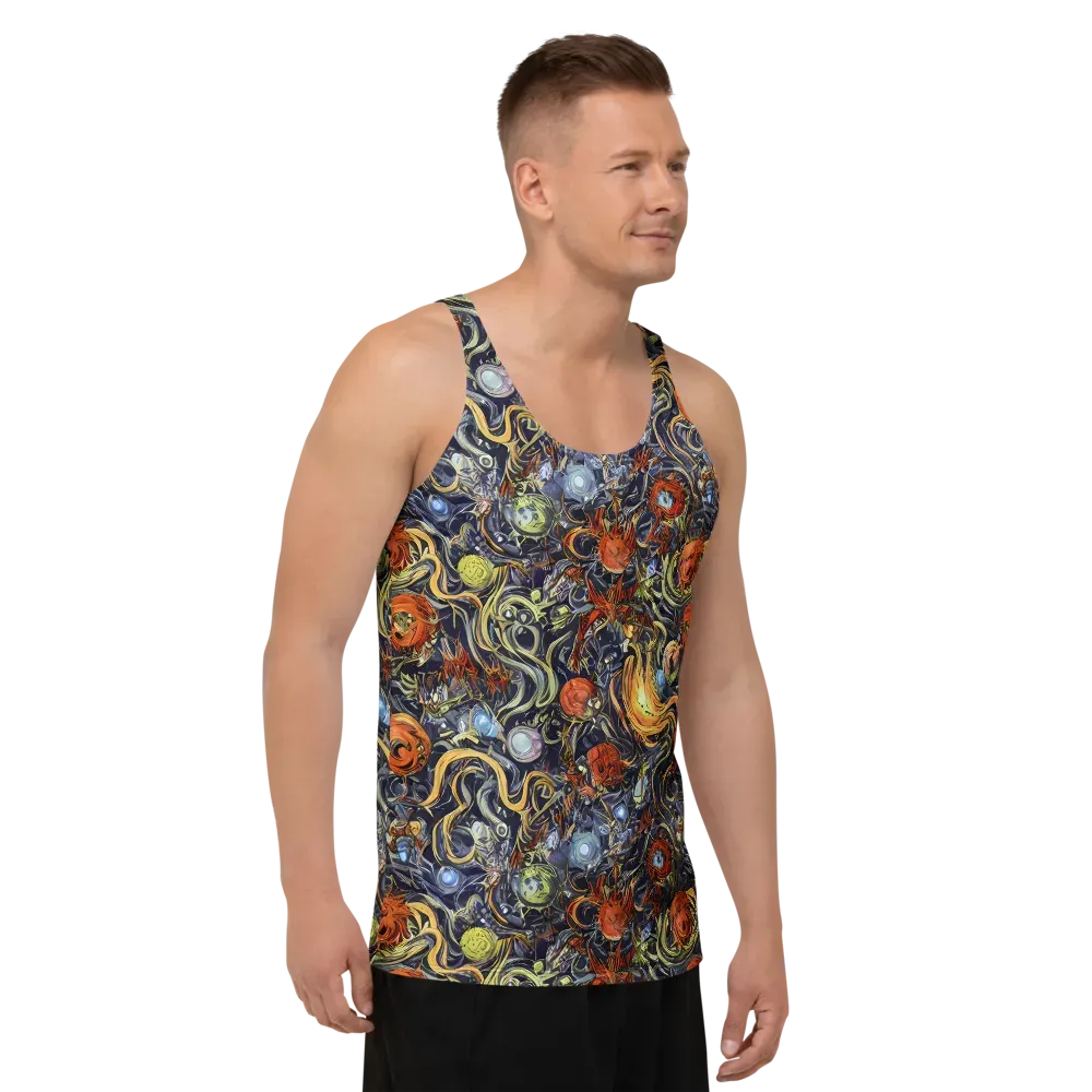 Astral Anarchy on Men's Tank Top — Right Front