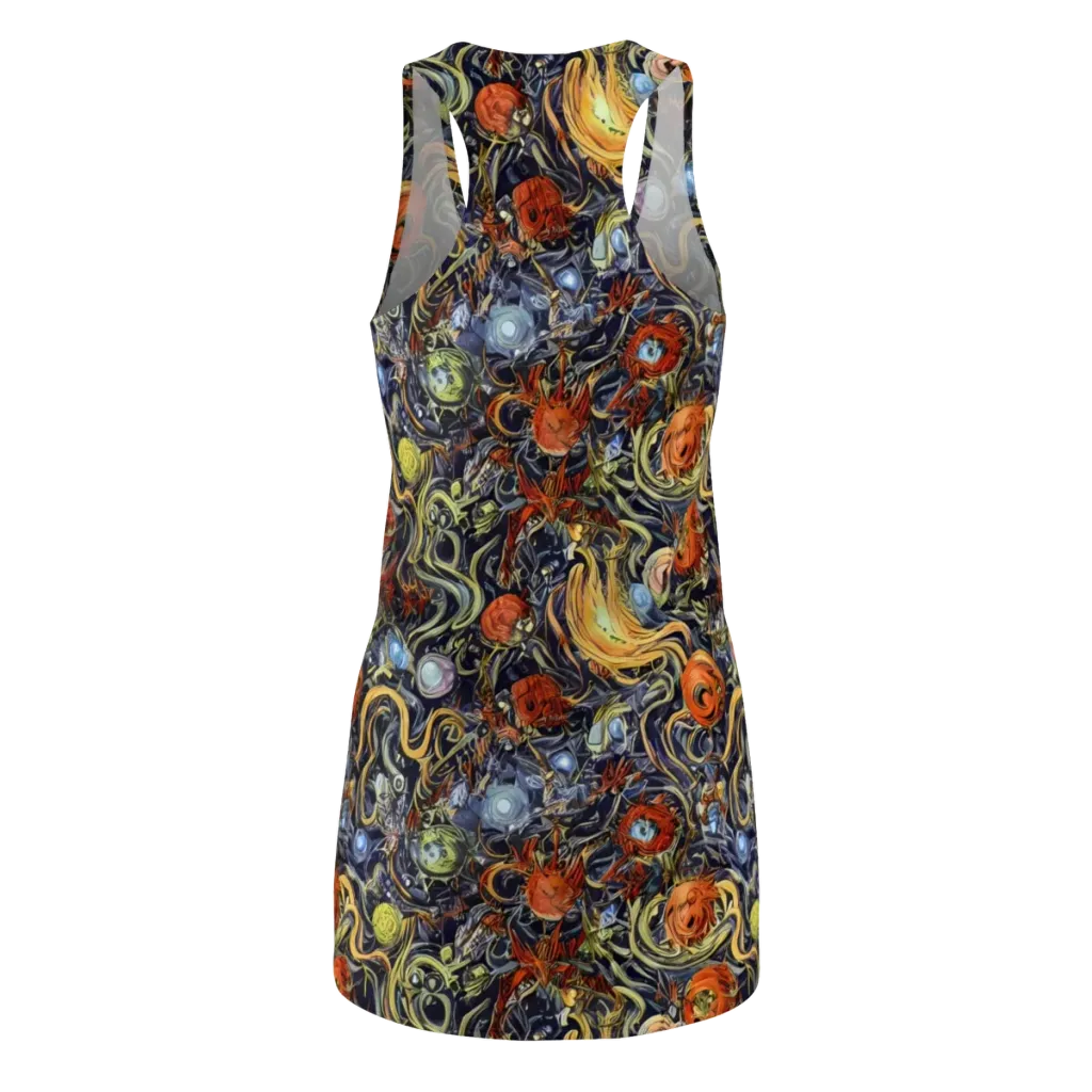 Astral Anarchy on Racerback Dress — Back