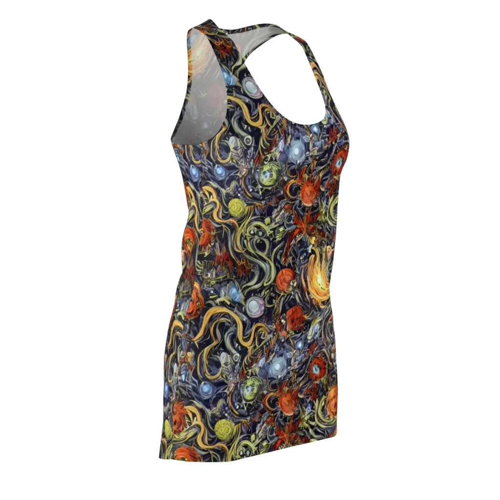 Astral Anarchy on Racerback Dress — Front Side