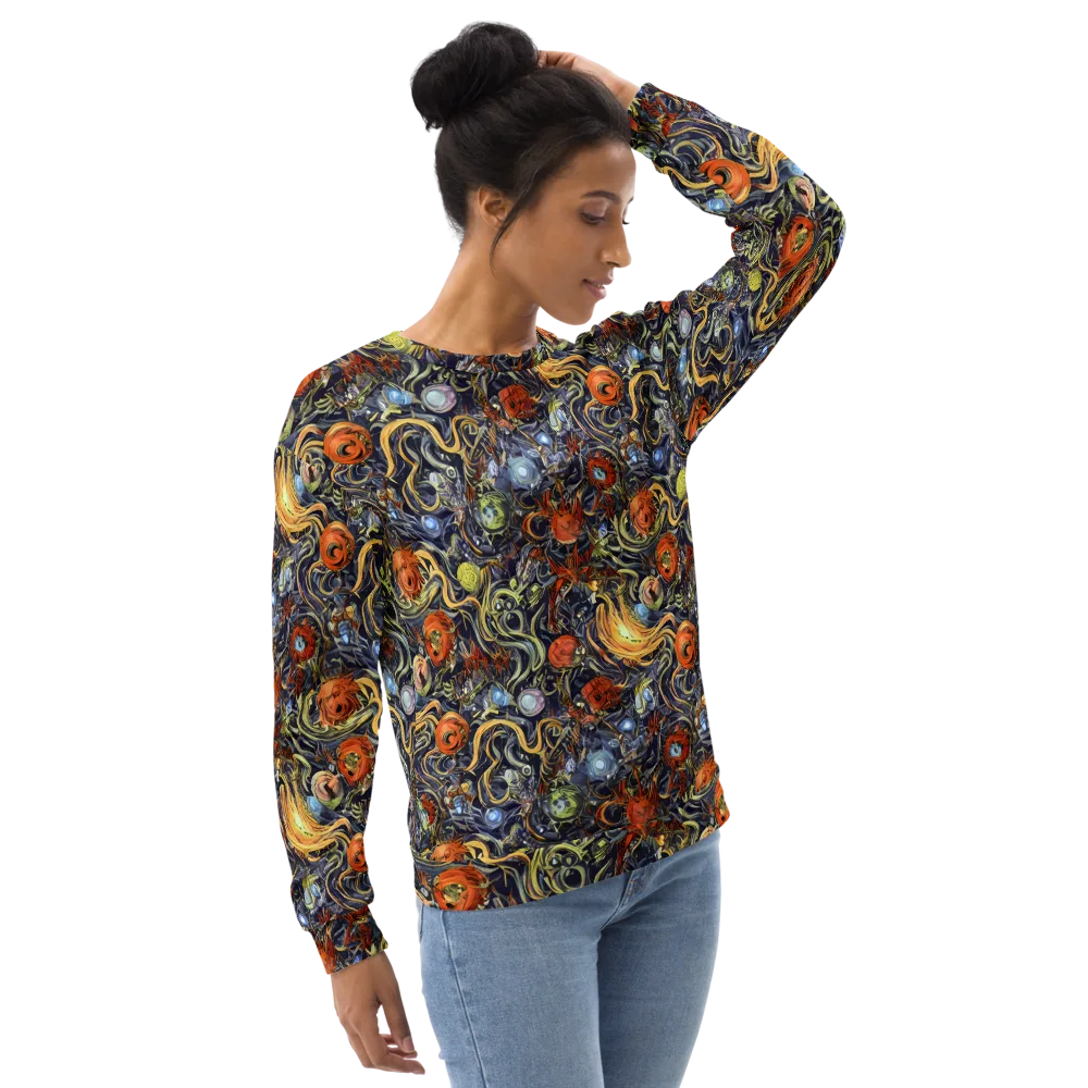 Astral Anarchy on Sweatshirt — Right Front