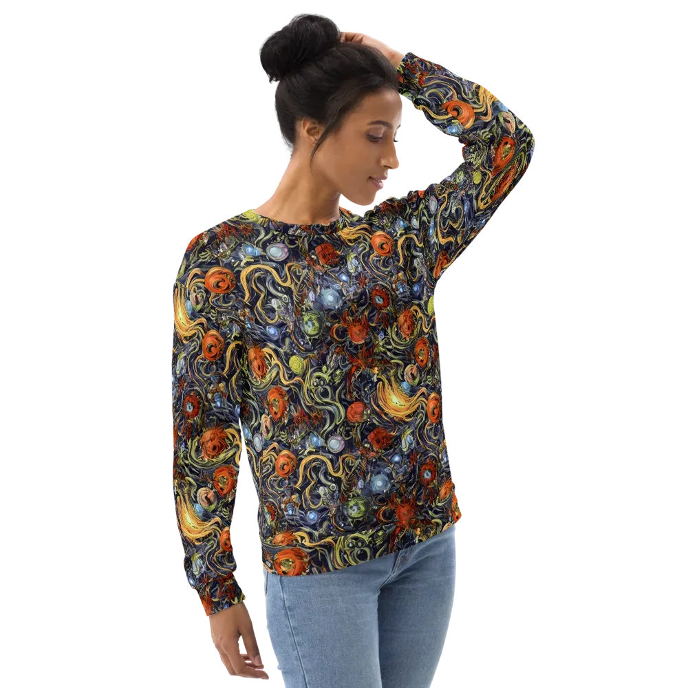 Astral Anarchy on Sweatshirt — Right Front