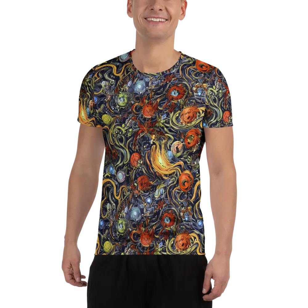Astral Anarchy on Men's Athletic T-Shirt — Front