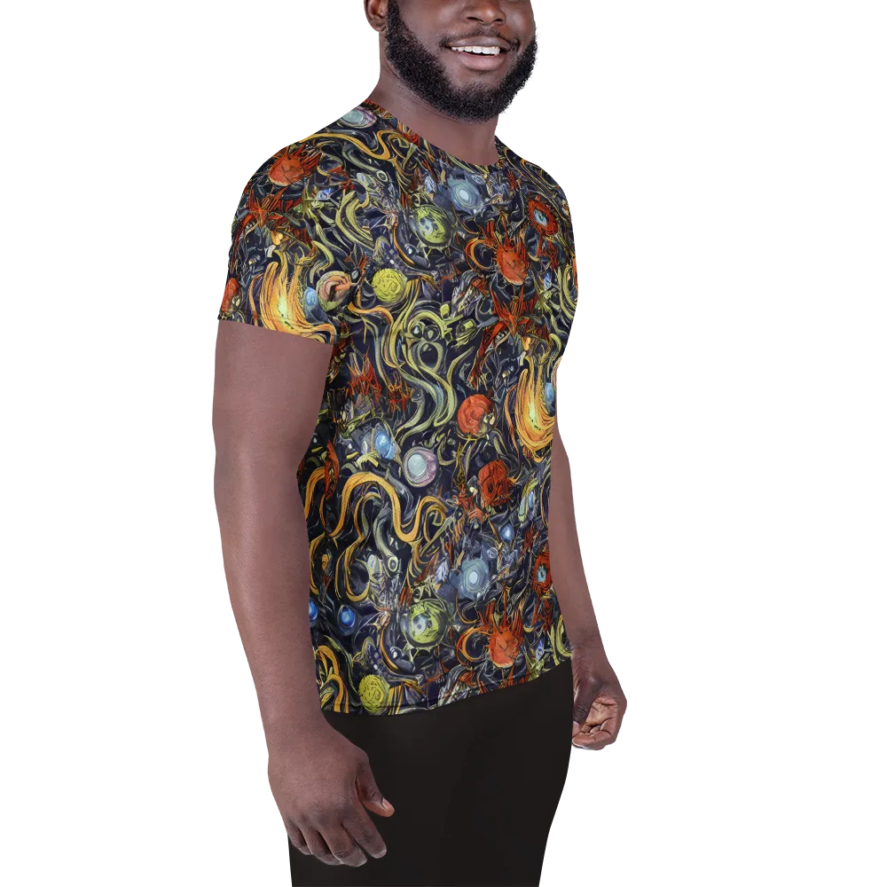 Astral Anarchy on Men's Athletic T-Shirt — Right